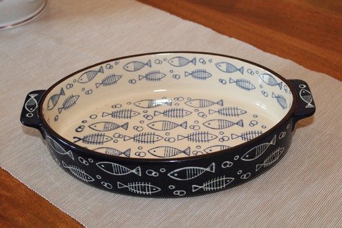 Kleine ofenform ocean oval - kleine, "ocean",
